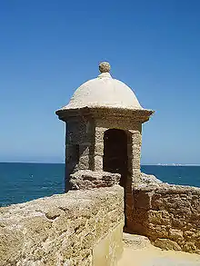 Garita del castillo.