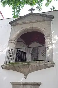 Capilla abierta de la iglesia de San Francisco Javier