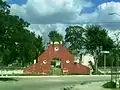 Entrada de la hacienda Santa Gertrudis Copó.