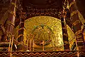 Mosaico del ábside, en la Basílica de Santa Maria Maggiore, Roma.