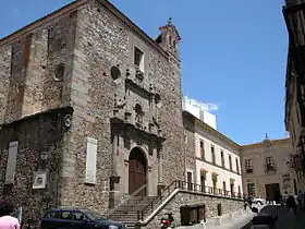 Plaza de Santa Ana en Plasencia