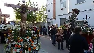 Paso del Santísimo Cristo de la Misericordia.