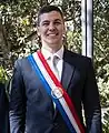 Santiago Peña, presidente de la República del Paraguay, 2023-presente