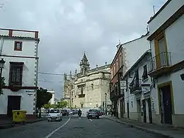 Iglesia desde la calle Ancha