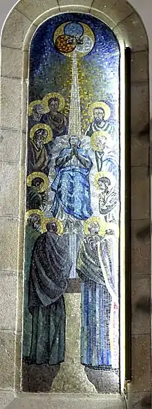 ubicados en la iglesia de Nuestra Señora de Fátima