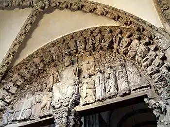 Pórtico de la Gloria, catedral de Santiago de Compostela