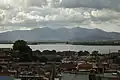 Vista del Centro histórico de Santiago de Cuba)