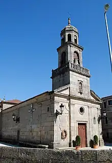 Iglesia de San Andrés de Comesaña.