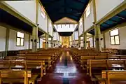 Interior de la capilla