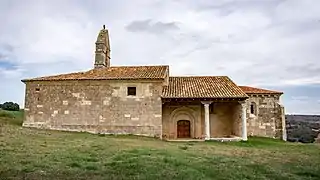 Santuario de la Virgen del Rebollar, entrada.