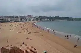 Segunda playa del Sardinero.