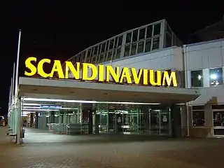 Entrada al Scandinavium