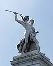 "Athena/Jungen", en el Puente del Castillo (Schloßbrücke)