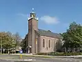 Schoondijke, la iglesia protestante