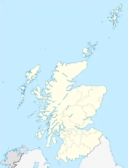 Aberfeldy ubicada en Escocia