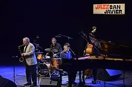 Concierto de Scott Hamilton Quartet, con Ignasi Terraza y la cantante invitada Pepa Niebla.