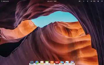 Captura de pantalla de la versión 5.0 Juno de elementaryOS.