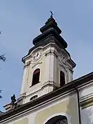 Campanario de la iglesia de la abadía