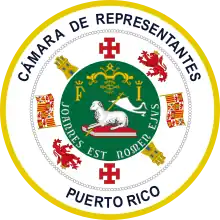 Sello de la Cámara de Representantes de Puerto Rico