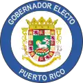 Sello del gobernador electo de Puerto Rico