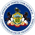 Sello del Inspector General de Pensilvania