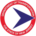 Sello de armas del Departamento de Transporte de Nueva Jersey