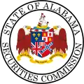 Sello de armas de la Comisión de Valores de Alabama