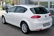 Trasera del SEAT Leon II rediseñado.