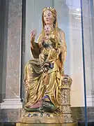 sedes sapientiae de la Iglesia de San Juan, Lieja
