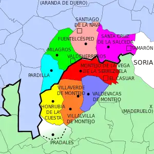 Municipios pertenecientes