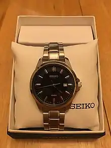 Reloj de pulsera Seiko.