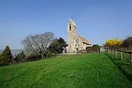 La iglesia de Todos los Santos, Selsley