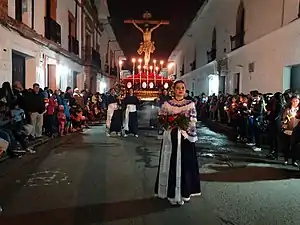 Cargueros y Sahumadora del paso del Cristo de la Expiración (El Cachorro). Jueves Santo