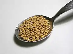 Semillas para elaborar mostaza