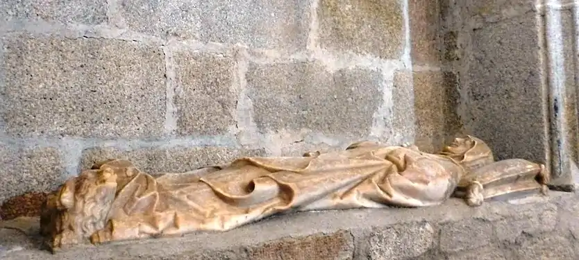 Sepulcro de doña Marina Gómez de Figueroa, capilla del Conde de la Roca