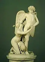 Amor y Psique (1787), de Johan Tobias Sergel  (Museo Nacional de Estocolmo)