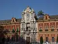 Portada del palacio de San Telmo.