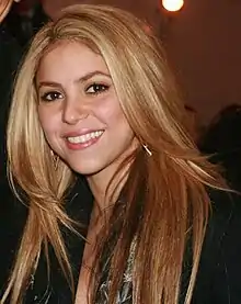 Shakira Rio perfoming