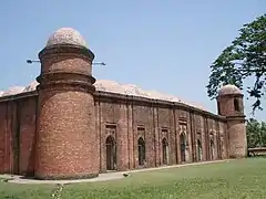 La Mezquita de los Sesenta Pilares patrimonio de la Humanidad por la UNESCO, Bagerhat.