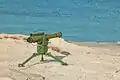 ATGM "Shershen" sobre la protección de la costa