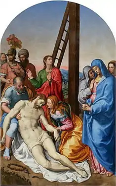 Girolamo Siciolante da Sermoneta, Descendimiento