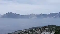 Sierra del Fraile vista desde el Cerro del Topo Chico