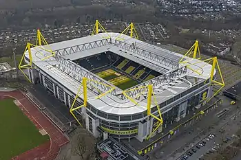 Westfalenstadion, Dortmund fue sede de la final.