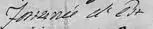 Firma de María Fortunata de Este