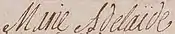 Firma de Adelaida de Francia