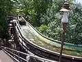 Parte del recorrido del Silver River Flume, de Far West.