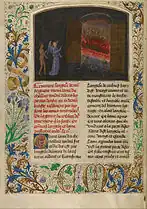 Puertas del Infierno, ilustración de las Visiones del caballero Tondal de Simon Marmion, ca. 1470.