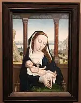 Virgen con el Niño, de Simon Marmion, ca. 1465-1475.