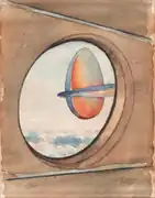 Sin título (Timón de un Lockheed Constellation) (1951)