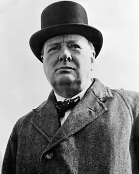 Winston Churchill, Primer ministro británico anterior.